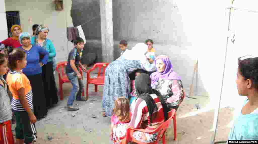 The town of Cizre in southteastern Turkey after weeklong curfew lifted