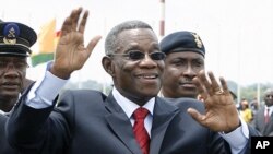 Shugaban Ghana John Atta Mills (file photo)