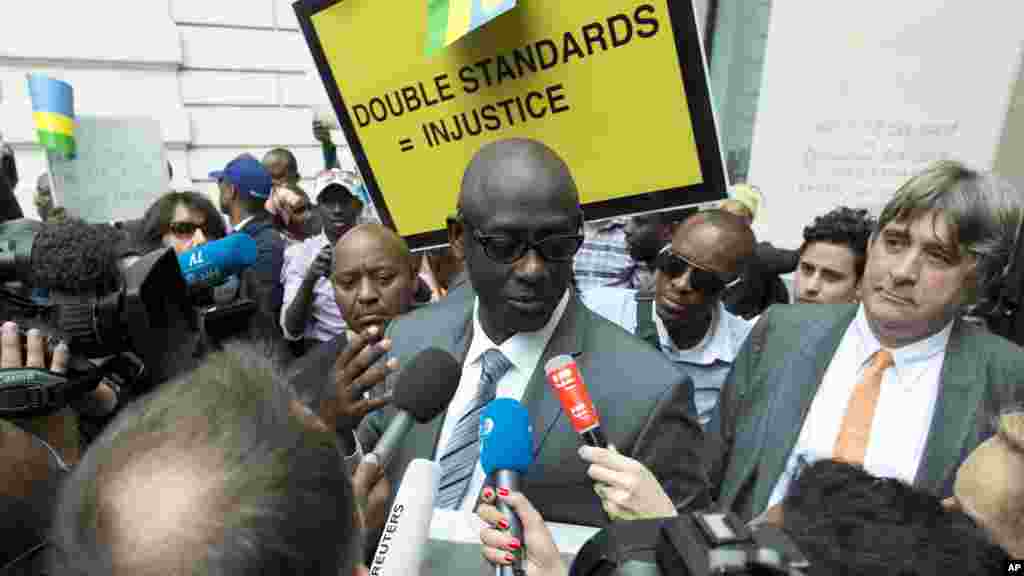 Britain Rwanda Arrest