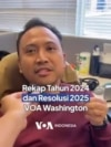 Rekap Tahun 2024 dan Resolusi 2025 Kantor VOA Indonesia di Washington