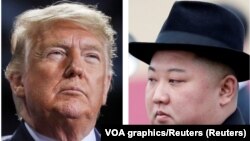 Donald Tramp i Kim Džong UN, ilustrativna fotografija (Foto: Reuters/VOA graphic)