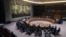 미국 뉴욕 유엔본부에서 안보리 회의가 열리고 있다.