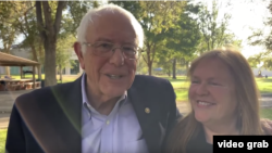 senador demócrata y precandidato a la presidencia de Estados Unidos Bernie Sanders agradece el apoyo de sus seguidores durante sus días de hospitalización.