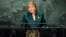 Chile's President Michelle Bachelet addresses the 71st session of the United Nations General Assembly, at U.N. headquarters, Sept. 21, 2016. 