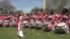 All Women Drum Troupe Lifts Audience's Spirit