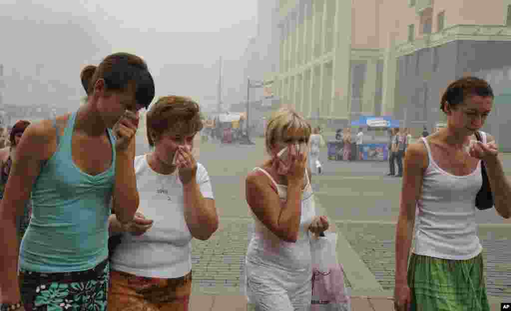 Moscow Struggles With Summer Smog