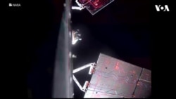  د امریکا د فضايي څیړنیزې ادارې (ناسا) د ارتمیس ٢ څلورو ستور مزلي ، د لاسته راوړنو د ثبت څخه وروسته ځمکې ته بیرته راستنیږيِ