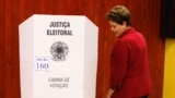 Dilma Roussef vota