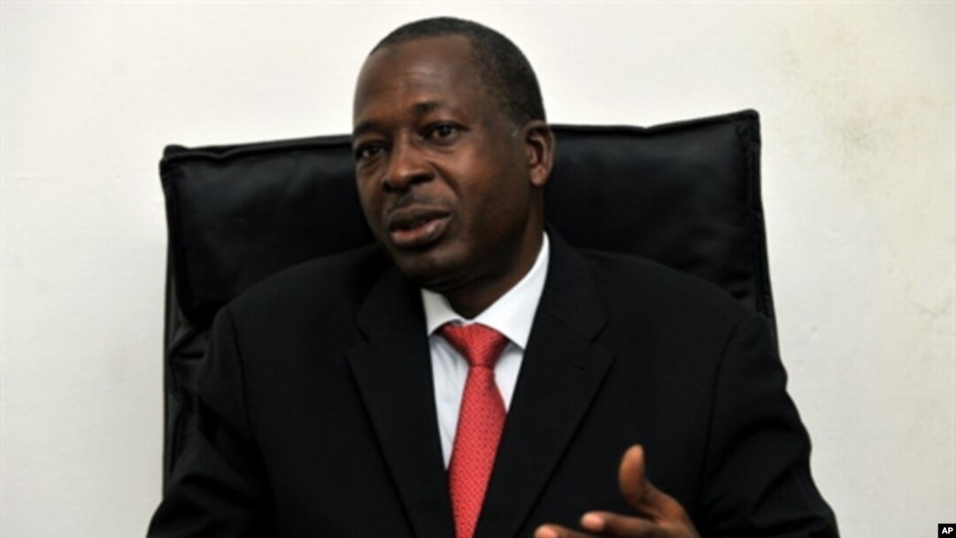 The new president of the electoral committee in Guinea Malian General Siaka Toumany Sangare poses for a photograph in Conakry 20 Oct 2010
