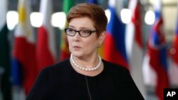 Ngoại trưởng Úc Marise Payne.