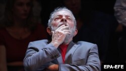 BRAZIL - Brazilian President Luiz Inacio Lula da Silva during an act in Rio de Janeiro, Brazil, 02 April 2018 (issued 05 April 2018)