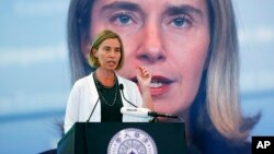 Kepala kebijakan luar negeri Uni Eropa, Federica Mogherini (foto: dok). 