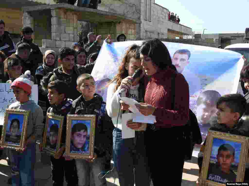 Xwep&#234;şandan Zarok&#234;n Efr&#238;n&#234; li Hember Navenda R&#251;s&#238;