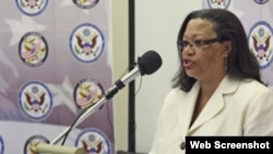 Susan Page, embajadora de Estados Unidos en Sudán del Sur.