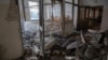 A view shows an intensive care unite of the city children's hospital damaged during the New Year night by a Russian military strike, amid Russia's attack on Ukraine, in Kherson, Ukraine Jan. 1, 2023. 