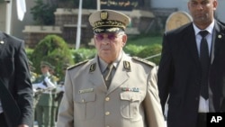 Le général Ahmed Gaïd Salah, homme fort du pays depuis la démission de M. Bouteflika.