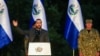 El presidente de El Salvador, Nayib Bukele, participa en una ceremonia conmemorativa del Día de la Independencia del país, en Ciudad Arce, El Salvador, el 15 de septiembre de 2024. REUTERS/José cabezas