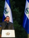 El presidente de El Salvador, Nayib Bukele, participa en una ceremonia conmemorativa del Día de la Independencia del país, en Ciudad Arce, El Salvador, el 15 de septiembre de 2024. REUTERS/José cabezas