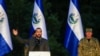 El presidente de El Salvador, Nayib Bukele, participa en una ceremonia conmemorativa del Día de la Independencia del país, en Ciudad Arce, El Salvador, el 15 de septiembre de 2024. REUTERS/José cabezas