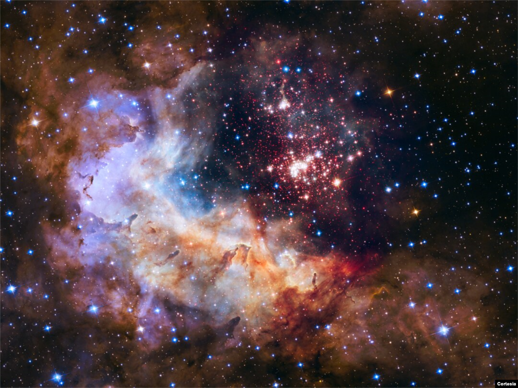 Esta imagen del Hubble captura a Caldwell 78, un c&#250;mulo de estrellas globulares a aproximadamente 22.000 a&#241;os luz de la Tierra. [Foto: Cortes&#237;a NASA].
