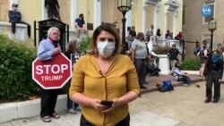 Sokağa Çıkma Yasağına 3 Saat Kala Beyaz Saray Etrafında Protestolar