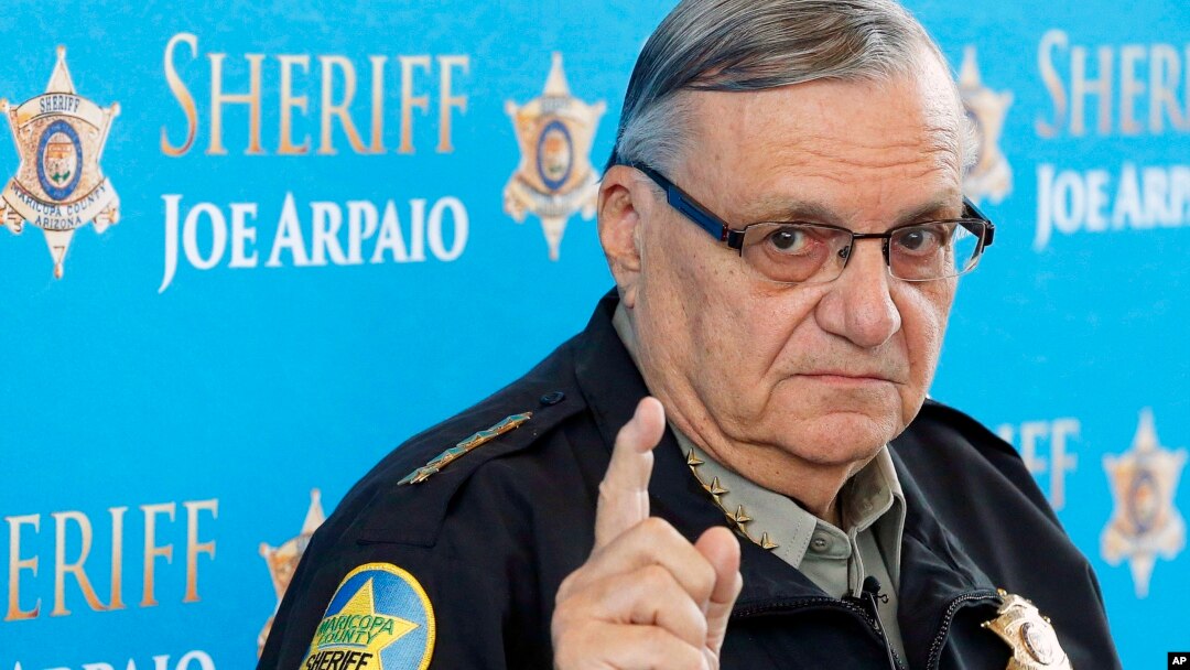 Joe Arpaio, alguacil de Maricopa, Arizona.