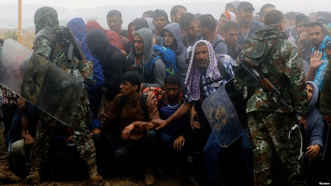 Migranti na granici Grčke sa Makedonijom, 10. septembar 2015.