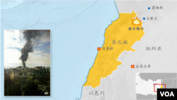 黎巴嫩地图