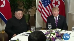 Perezida Trump na Kim Jong Un Basangiye ivy' Umugoroba