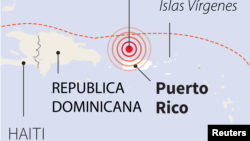 Gempa bumi di Puerto Rico (Foto: dok).