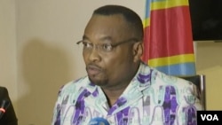 Dr. Eteni Longondo, ministre ya bokolongono na Kinshasa, 10 mars 2020. (VOA/Lingala)