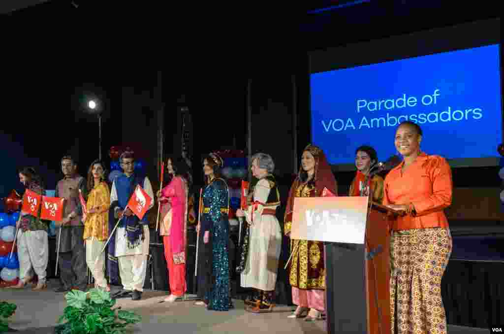 The Parade of VOA Ambassadors 