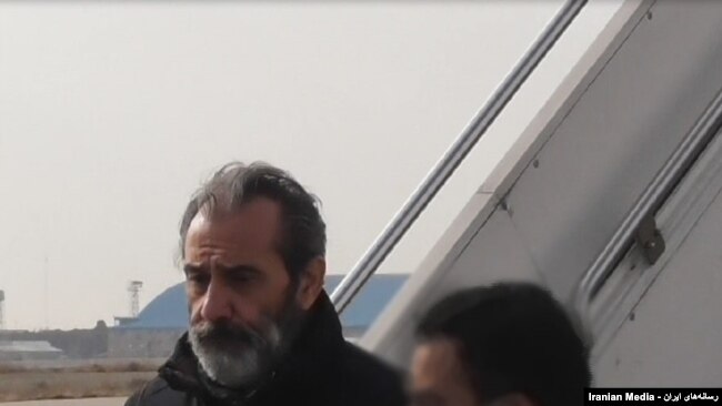 تصویری از عماد شرقی که رسانه‌‌های ایران بعد از دستگیری او هنگام عبورغیرقانونی از مرز منتشر کردند