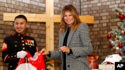 Melania Trump ha dicho, en el pasado, que es su esposo quien debe hablar, ya que él es la persona elegida por el pueblo.