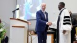 FILE - Preachers have pulpits. Presidents have bully pulpits. Here, U.S. President Joe Biden delivers remarks at the St. John Baptist Church in Columbia, South Carolina, on January 28, 2024. (AP Photo/Jacquelyn Martin)
