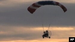 The Palm Bay Police Department is experimenting with powered parachute aircraft to assist in crime fighting