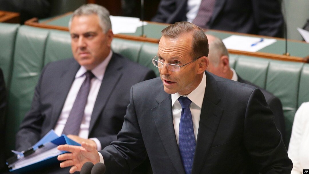Perdana Menteri Australia Tony Abbott. 