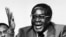 Robert Mugabe co-leader of the Patriotic Front guerrilla forces, is seen at a press conference in London, Dec. 19, 1979, when it was announced that he and Joshua Nkomo had reached an agreement at Lancaster House on a new constitution, transitional arrangements and a ceasefire.