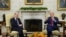 Biden meets German Chancellor Scholz at the White House in Washington