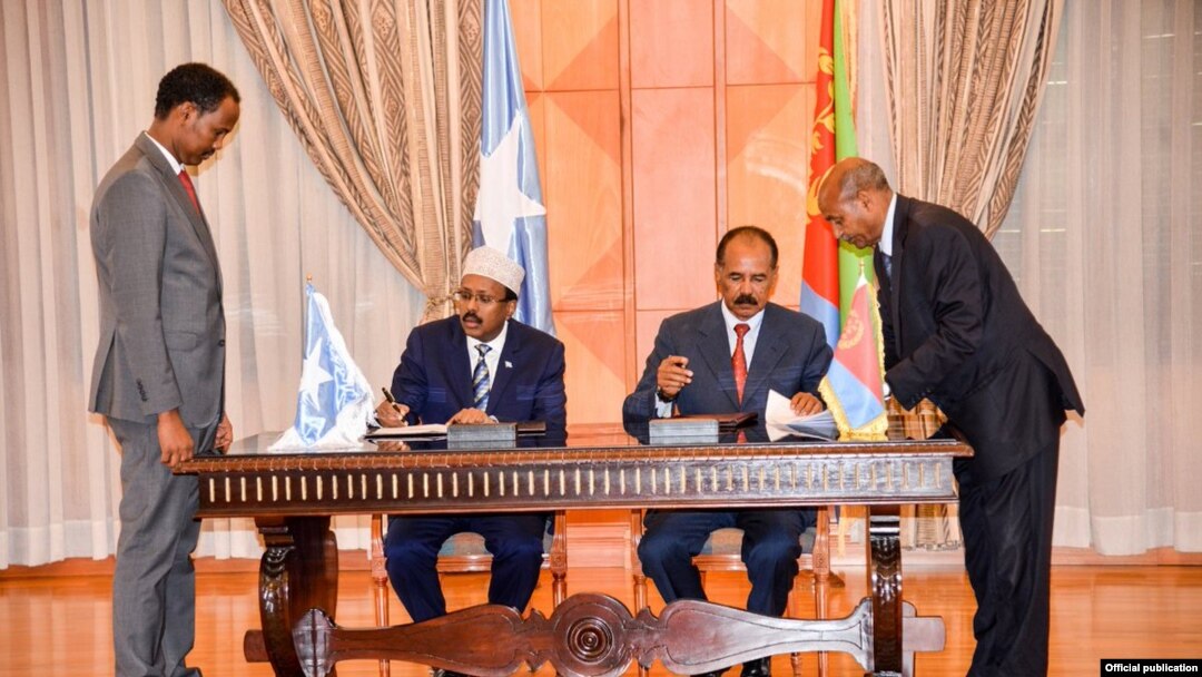 Farmaajo and Afwerki
