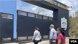  Familiares de presos acuden a la instalación penitenciaria 'El nuevo Chipote', en Managua, Nicaragua. [Foto de archivo]