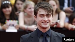 Aktor Daniel Radcliffe yang berperan sebagai Harry Potter dalam film-filmnya. (Foto: Dok)