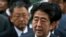 日本首相安倍晉三。