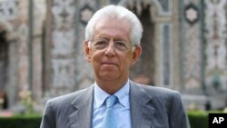 Mario Monti wanda zai zama sabon frayim ministan kasar Italiya