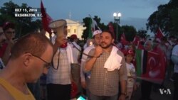 Turkish Nationals Rally Outside White House