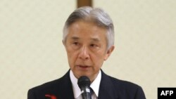 모리야마 마사히토 일본 문부과학상 (자료사진)