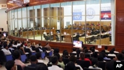 An overview of the U.N.-backed court, in Phnom Penh, file photo. 