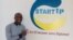 Claudel Noubissié, président de startup academy à Yaoundé, Cameroun, le 23 août 2017. (VOA/Emmanuel Jules Ntap)