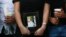 Friends and colleagues gather during a vigil in honor of Brazilian medical student Rayneia Lima, who was shot and killed in Managua, Nicaragua, July 26, 2018. 
