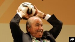 Sepp Blatter président démissionnnaire de la Fifa